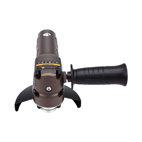 Badass Pneumatic Angle Grinder With 10000 Rpm Air Motor And 110Mm Disc For Fast Polishing Tasks, featuring ergonomic grip and robust design.