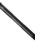 Heavy Duty 15 X 110mm Thru Axle Replacement For Mountain Bike Front Forks in black aluminum, 110mm length, precision design.