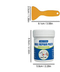 Fast Drying Wall Repair Paste With Scraper For All Surfaces Waterproof Crack Resistant Spackle Quick Fix Hole Fill Sealant