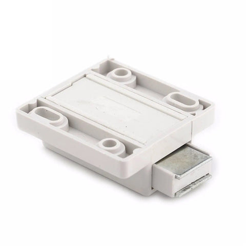 Magnetic Push Latches For Cabinets And Drawers, Quiet Soft Close Cabinet Catch with durable metal build, DIY install