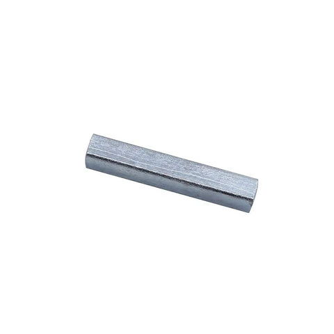 One Inch To One And One Eighth Inch Crank Shaft Sleeve Adapter With One Quarter Inch Key For Gas Engine Pulley Bore Reducer close-up