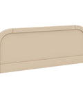 Taupe Twin And Full Bed Guardrail For Kiddo, Non Toxic Finish, GREENGUARD Gold Certified, Safe For Sleep, compatible with Moab beds