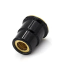 Durable Plasma Cutter Nozzle And Electrode Set Compatible With Trafimet A81 Torch black copper ceramic nozzle detail view