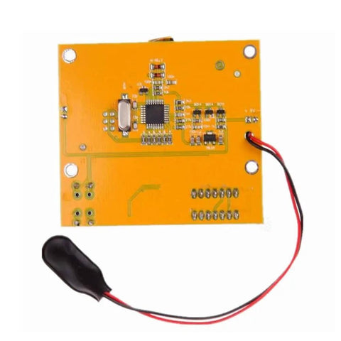 Dope DIY Graphic Transistor Tester Kit With LCD Display circuit board with orange PCB and connection wires for easy prototyping and troubleshooting