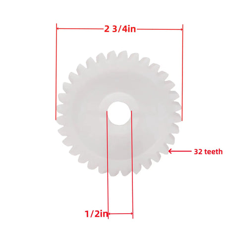 Drive Gear Replacement 81B0045 For Garage Door Openers Compatible With Chamberlain Sears LiftMaster Craftsman And Raynor One