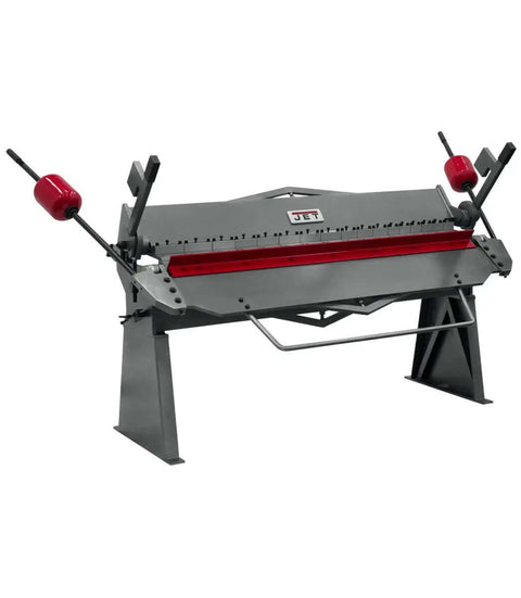 72-Inch Box And Pan Brake For 12-Gauge Mild Steel Built Tough With All Welded Steel Body Heavy-Duty Truss Rods And Braces Front View