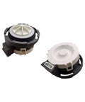 Dc Drain Pump Motor For Washing Machine EAU64082903 Components Replacement Part Diy Friendly Plug And Play Upgrade Durable Quiet Performance Easy Install Fits Most Front Load Models, two views