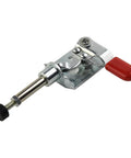 Push Pull Quick Release Clamp for Testing Jigs and Fixtures, Heavy Duty Stainless Steel Clamp With 40kg Capacity shown in side view