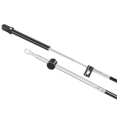 Two Pack Boat Throttle And Shift Cables For Mercury MerCruiser Outboard Engines Gen1 CC179xx Gen2 CC189xx Replacement Cables