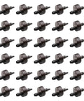1 GPH Pressure-Compensating Drip Emitter 30 Pack Spot Watering Dripper For One Quarter Inch Tubing Self-Piercing Design