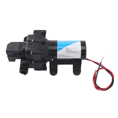Fabater 12V DC Self Priming Diaphragm Water Transfer Pump At 3.0 Gpm Perfect For Rv Marine Boat Misting And Cleaning Applications Providing High Efficiency And Reliable Water Flow For All Your Outdoor Needs