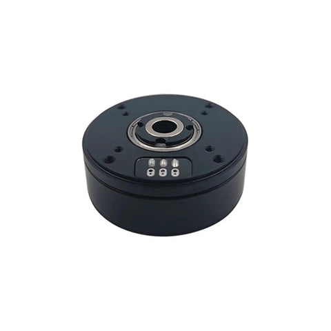 Rock Solid PM3505 BLDC Gimbal Drive Motor Servo Kit For Robot Joints And Industrial Mechanical Arms, top view with encoder.