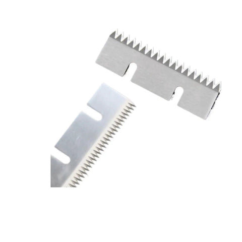 Heavy Duty Serrated Carton Sealer Blades Built Tough For Rock Solid Sharpness On Semi Automatic Packing Machines.