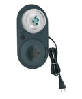 Smart Electric Cup Warmer Base With Three Adjustable Heat Modes To Keep Your Favorite Drinks Piping Hot While You Knock Out Tasks At Home Or In The Office, top view with power cord.