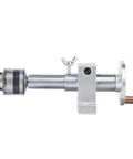 Compact Live Revolving Center For Mini Lathe With Adjustable Drilling Depth And Wrench, Durable Metal Construction For DIY Woodworking