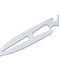 On Deck Marine Multitool Bottle Opener and Screwdriver, Stainless Steel Emergency Tool for Boats and Deck Maintenance shown on white background