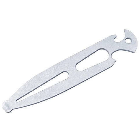 On Deck Marine Multitool Bottle Opener and Screwdriver, Stainless Steel Emergency Tool for Boats and Deck Maintenance shown on white background