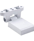 Heavy Duty Aluminum Casement Flag Hinge For Plastic And Steel Doors, High Security Sash Hinge, White Finish, Durable