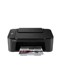 Slick Wireless All In One Home Office Printer Scanner Copier with documents printing from its front compartment.