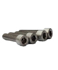 Image of 25 Pack Street Grade Titanium Hex Socket Head Bolts DIN912 Drive Screw Fasteners Grey Finish for custom rides.