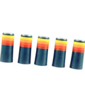 Five Piece Golf Iron Ferrules Repair Kit For Easy Club Upgrades, Taper Tip Adapters, Durable PP, fit 0.35 inch shafts