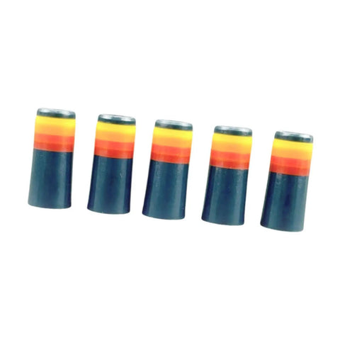Five Piece Golf Iron Ferrules Repair Kit For Easy Club Upgrades, Taper Tip Adapters, Durable PP, fit 0.35 inch shafts