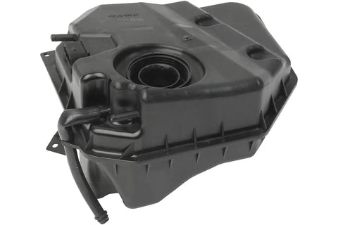 Built Tough Coolant Expansion Tank Replacement Fits Vw Touareg And Audi Q7 Models From 2004 To 2015 with side view showing connections.