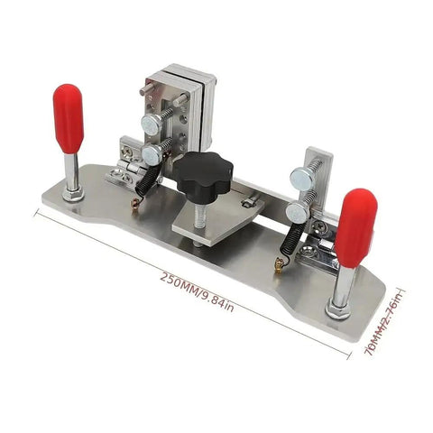 Top Shelf Heavy Duty Belt Grinder Knife Jig With Ridiculously Precise Angle Guides And Built Tough Stainless Steel Base, 250mm size