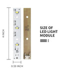 LED Light Board Replacement For GE Refrigerators No Hassle Install Bright And Even Lighting Includes Part Numbers WR55X26671