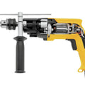 Power Through Concrete And Wood With A 1/2 Inch Hammer Drill, 7.8 Amp Heavy Duty, Dual Range Gear showing internal components