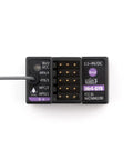 INr4-GYB Dope 2.4GHz 4CH AFHDS 3 RC Receiver with visible connectors and label details on white background
