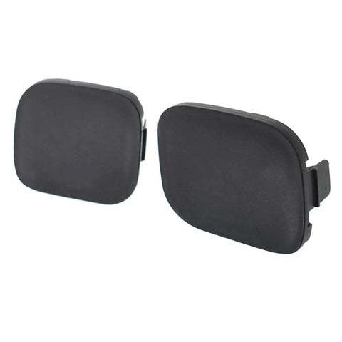 Toyota Prius Left And Right Front Bumper Tow Hook Eye Cap Cover Replacement For 2010 2011 2012 Unpainted Plastic Pair