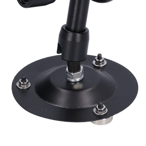 Heavy Duty Soldering Clamp And Stand For Maintenance And Repair, Alloy Steel Fixture Tool, Stable Bench Holding, Welding Support, Compact Design For Technicians And DIY Hobbyists, black base
