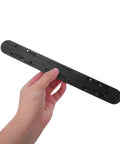 4 Pack Heavy Duty Drawer Slides 10.4 Inch Plastic Bottom Drawer Rails With Smooth Operation And Easy Install For Kitchen Cabinets And Bedroom Storage Boxes, black plastic bottom-mount rail