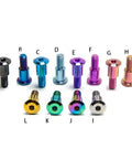 Premium Titanium Fuel Tank Quick Release Cap With Heavy Duty Socket Cap Screws in vibrant colors and various sizes for high performance.