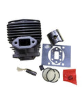 Awesome Heavy Duty Cylinder Piston Ring Pin Needle Roller Bearing Kit Compatible G35L G3K BC BK3410 3402 4700 Pruning Trimming Tools Maintains High Compression With Hardened Steel Rings Designed For Serious Lawn Care Work All Season Long. cylinder kit with piston, rings, gasket, pin, and bearing