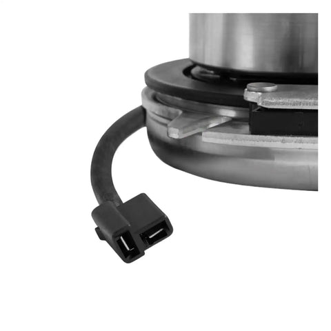 Rugged Power Transmission Kit For Electric PTO Clutches With 1 Inch Crankshaft And 6 Inch Pulley CCW Rotation Up To 80 Ft Lbs Torque Fits OEM Numbers 480600 287301 505287301 Includes One PTO Clutch For Lawn Mower Parts close-up connector cable