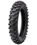 T-35 Front And Rear Dirt Bike Tire Set For Soft To Intermediate Terrain With Deep Tread, tube-type off-road tire side view