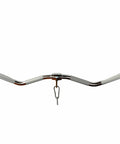 Revolving Barbell Cable Attachment For Cable Machines With Rubber Handle Grips Lat Pulldown Bar Attachments Tricep Press Down And Straight Curl Pulldown Bar For Versatile Home Gym Workouts