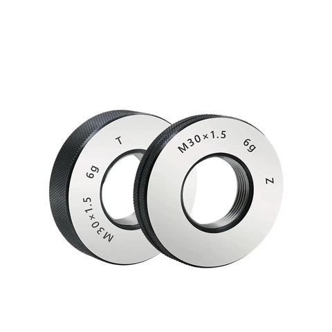 Pro Grade Durable Steel Thread Ring Gauge Set For Internal Thread Measurement, High Hardness Wear Resistant Fine Tooth Tool For Non Standard Metric Tolerances, Easy To Use, Precise Calibration For Workshop QC