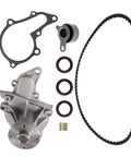 Top Tier Timing Belt Kit Water Pump Set Compatible With 1.6 Liter Engines From 1988 Through 1992 Includes Oil Seals For Complete Overhaul timing belt, water pump, seals