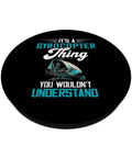 Gyrocopter Theme PopGrip Phone Grip Stand For Pilots And Aviation Fans Autogyro Gyroplane Design With The Quote Its A Gyrocopter Thing You Would Not Understand