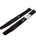 Two Blade Set For 42 Inch Mower Decks Replaces OEM 742-04308 742-04312 942-04308 942-04312 Fits MTD Cub Cadet Troy-Bilt Craftsman