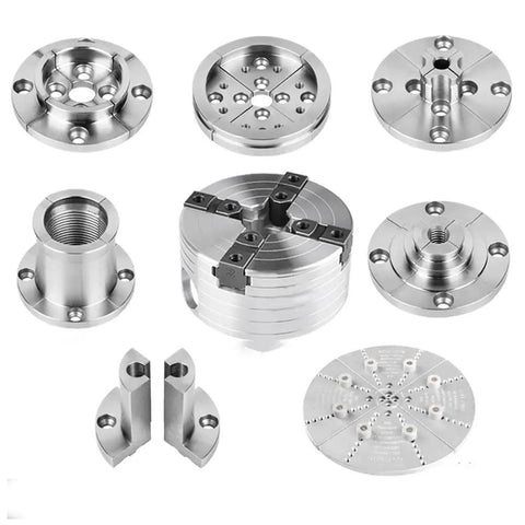 Cole Jaw Set For Nova Chucks 10 Inch Full Size Jaw with 1 Inch 8tpi Threads and Buffer Kit including steel components