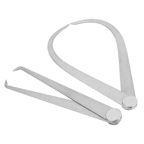 Pro Grade Pottery Calipers Set In Stainless Steel For Ceramic Art, Outer And Inner Measuring, 6 Inch Joint Calipers With Tight Joints