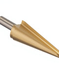 Three Piece HSS Titanium Plated Umbrella Chamfer Step Drill Bit Set For Chamfering And Quick Hole Opening Sizes 16 30.5mm 5 20mm 3 14mm