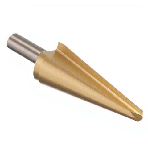 Three Piece HSS Titanium Plated Umbrella Chamfer Step Drill Bit Set For Chamfering And Quick Hole Opening Sizes 16 30.5mm 5 20mm 3 14mm