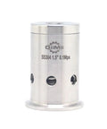 QiiMii SS304 1.5-inch tri-clamp ferrule, stainless steel, 50.5 mm OD