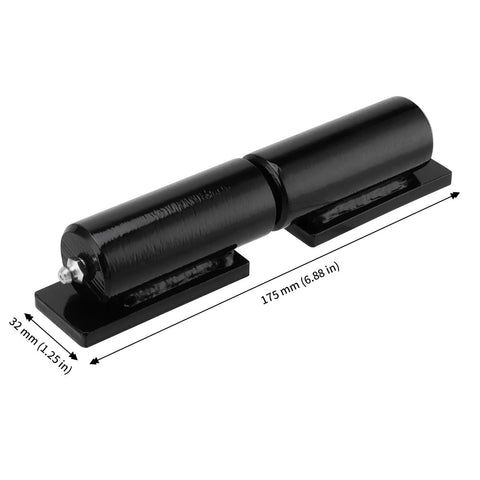 Five Pack 7 Inch Barrel Gate Hinges Weld On Heavy Duty Iron Hinges For Swing Gates And Trailer Ramp Gates Rust Resistant Coated