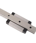 700mm Linear Rail Kit With MGN12 Rail And Stainless Steel MGN12H Carriage Block For 3D Printers CNC Upgrades Machining And Precise Linear Motion Gear, rail close-up